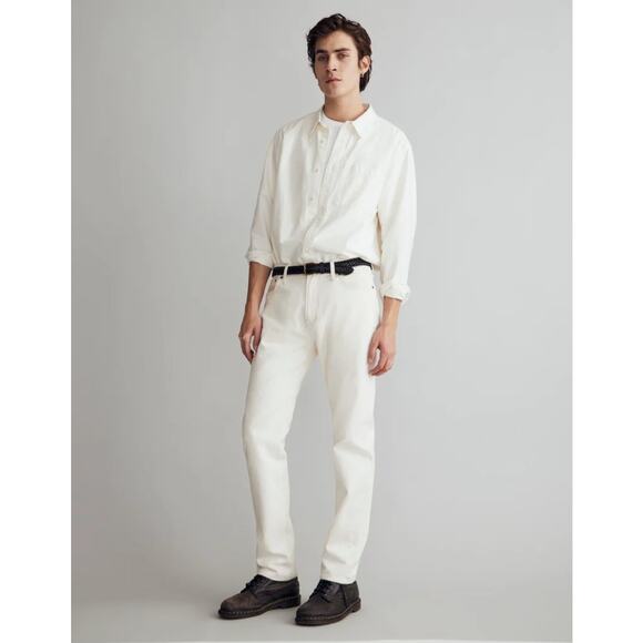 Madewell Jeans Men 26x30 1991 Straight-Leg Natural Wash Relaxed 90s Classic NWT - Picture 1 of 10